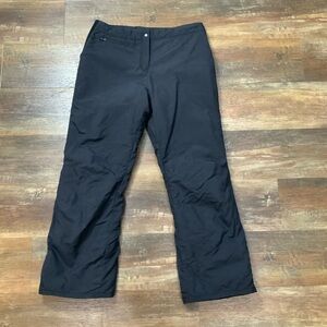 Obermeyer Women's Size 14 Insulated Snow Pants - Black - Ski/Snowboard